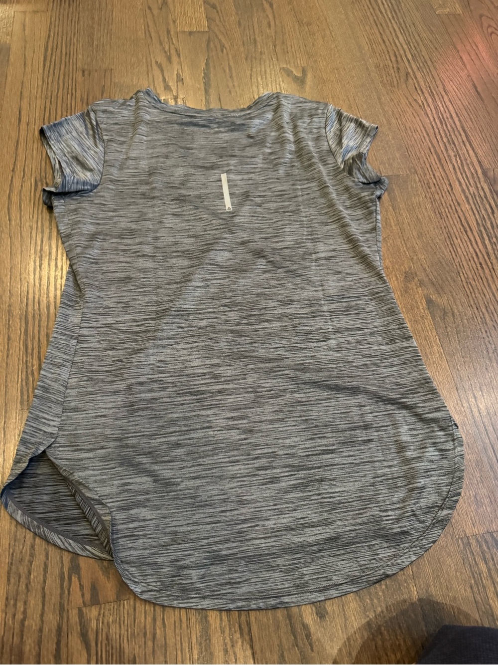 Reebok Women's Gray Space-Dye Active Tee - Picture 3 of 3